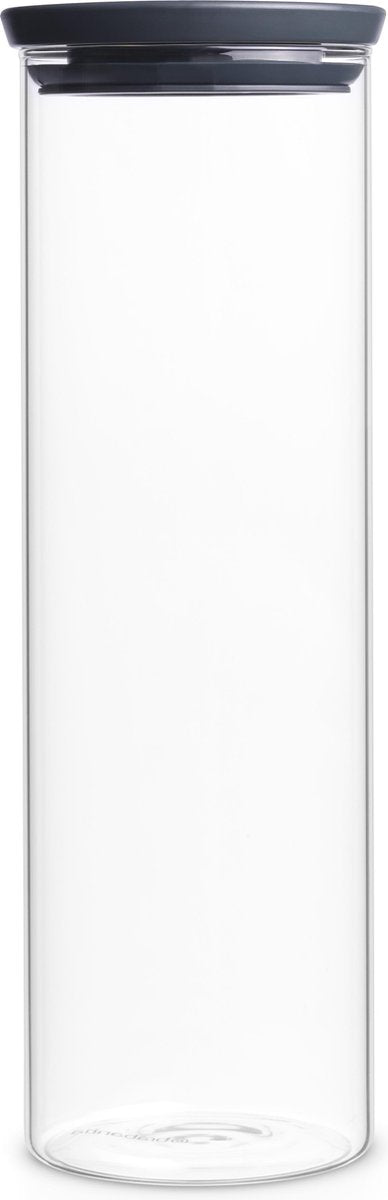 Pot de conservation Brabantia - empilable - 1,9 l - verre