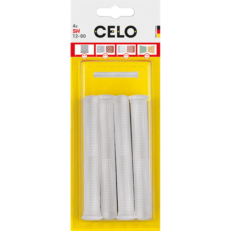 Celo 1061498 - 4 manchons tamis sh 12-80mm | 5 pièces