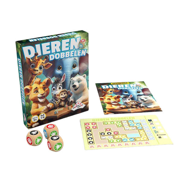 Jeux d'identité dés animaux - 1 à 6 joueurs