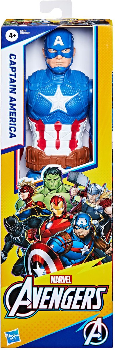 Hasbro Marvel Avengers Titan Heroes Cap 30 cm