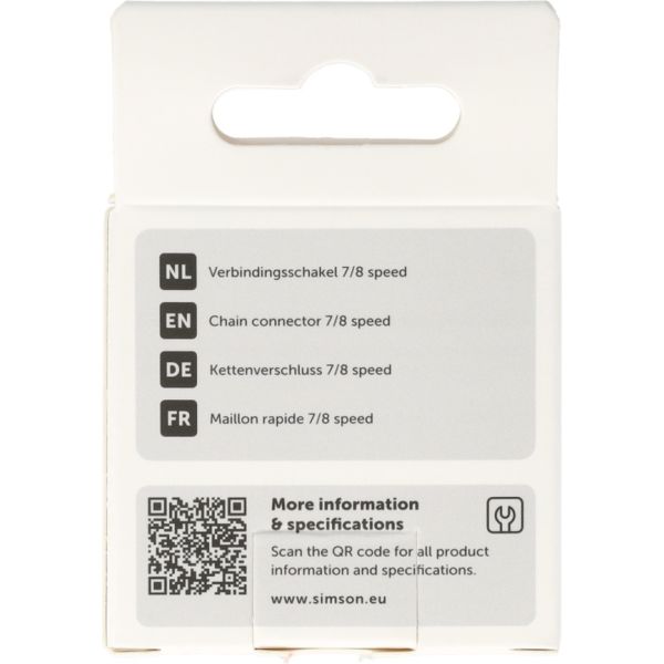 Maillon de connexion Simson 1 2 x 3 32 7 8 vitesses