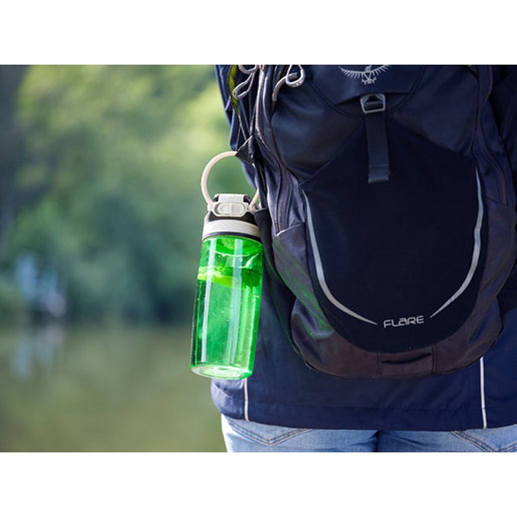 Leifheit Leifheit 3267 Flip Tritan Drinking Bottle 550 ml de vert