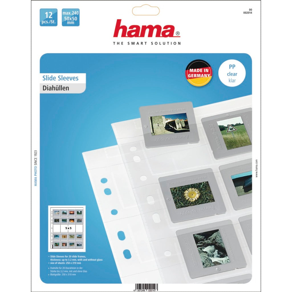 HAMA NÉGATIF MAGAZINES 5X5 20 12PICES