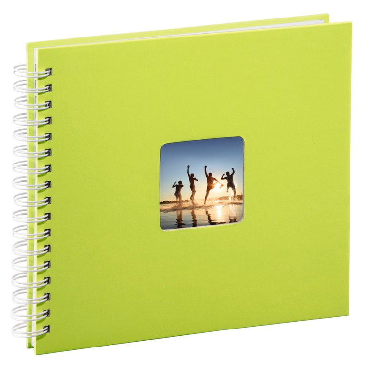 Hama album spirale fine art 28 x 24 cm 50 pages blanches #039;s kiwi