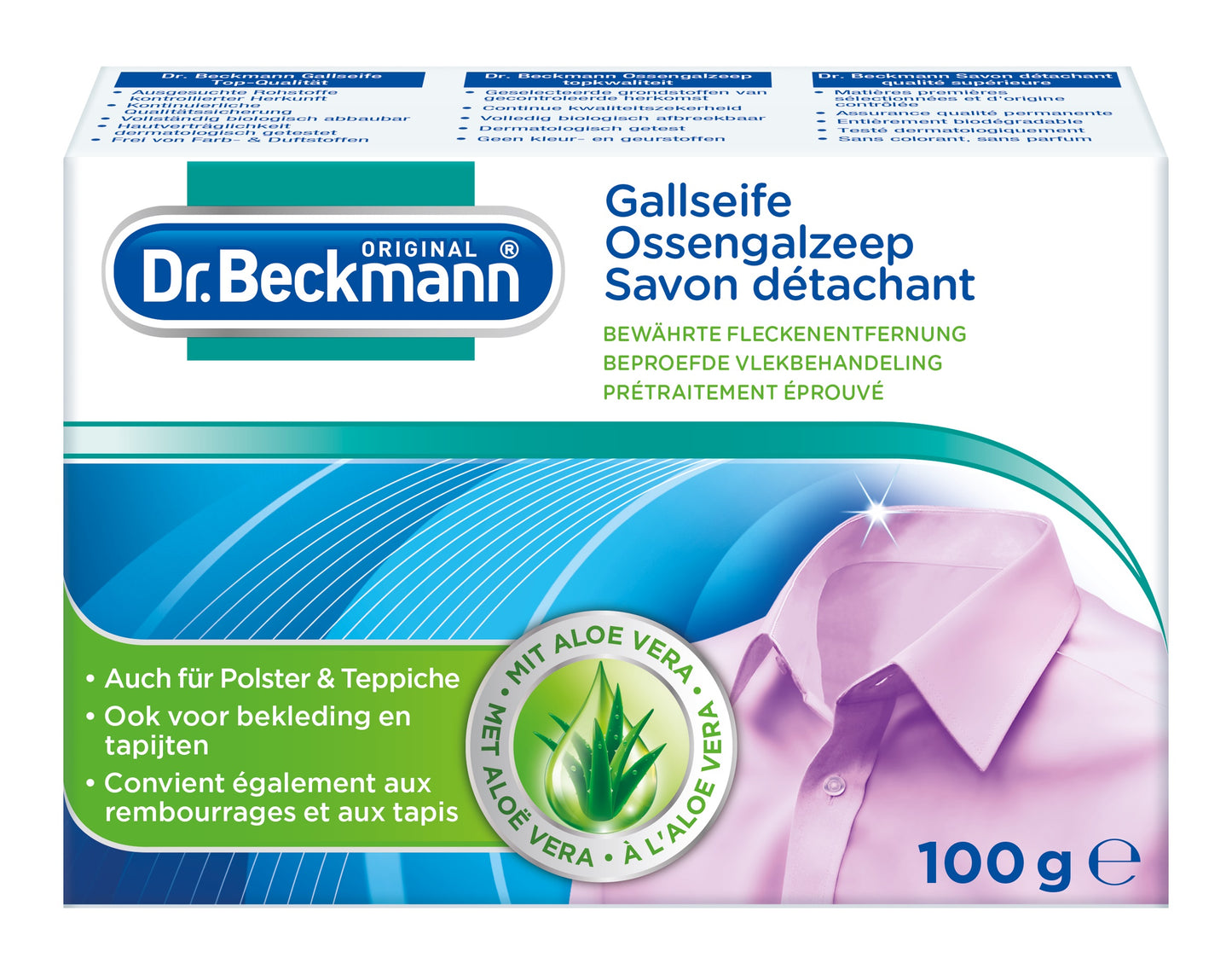 Docteur Beckmann Prewash Liquid avec pinceau 250 ml