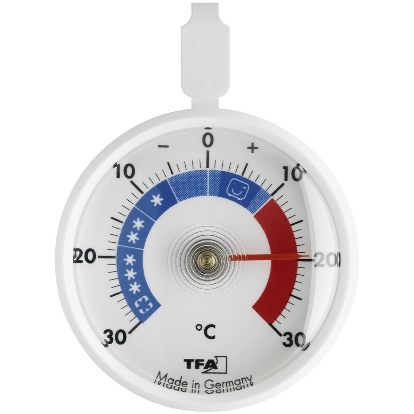 Tfa dostmann tfa thermomètre pour congélateur blanc ø7,2cm