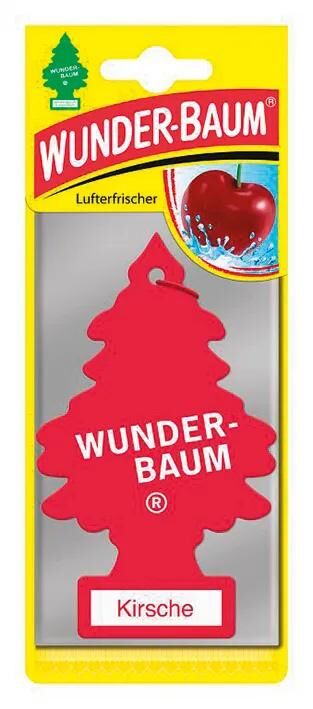 Désodorisant pour arbres parfumés Wunder-baum miracle cerisier 1 er
