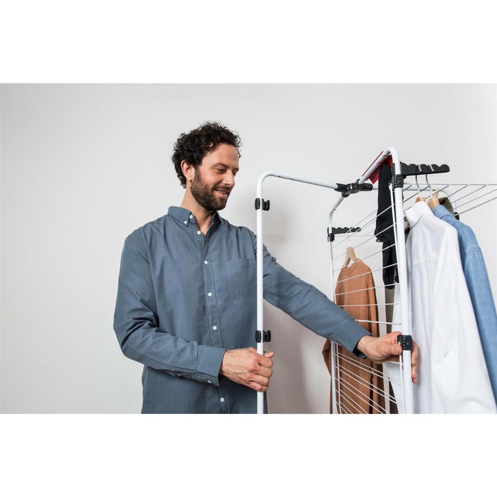VILEDA BLACKER DRYing Rack 4 Gris blanc