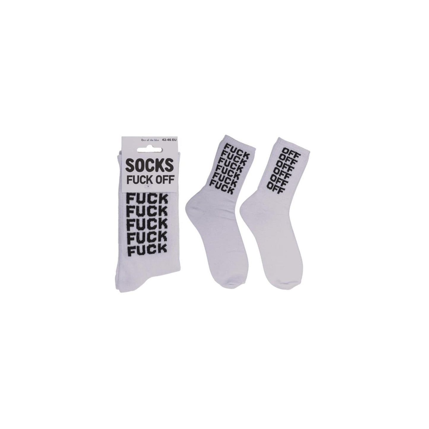Chaussettes de sport Ootb f * ck off taille 42-46