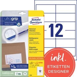 Étiquettes multifonctions avery quickpeel™ 300 pièces