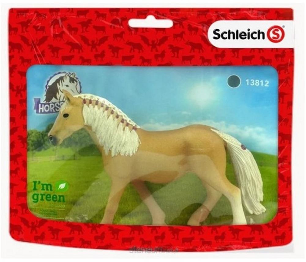 Cheval du club équestre Schleich Haflin. 13 cm.