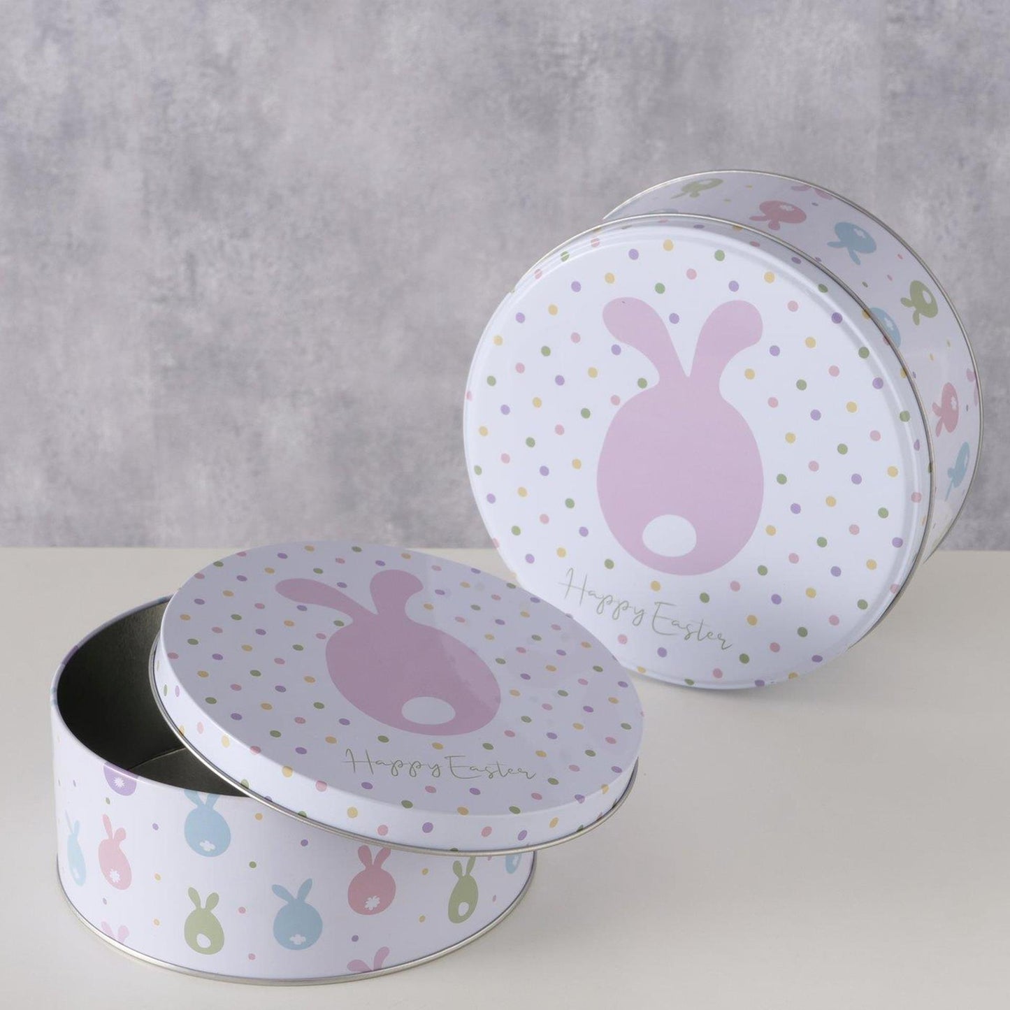 Boîte de rangement Boltze home 2 pièces h 7-8 cm