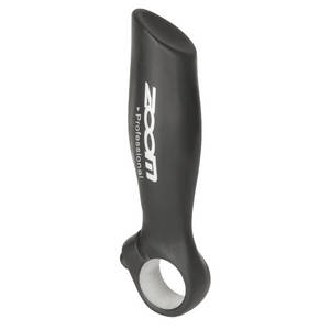 Zoom Handle Bar - End - Forme anatomique - 1 ensemble (2 extrémités de bar) - 22,2 mm de diamètre - Aluminium - 138 g paire - noir