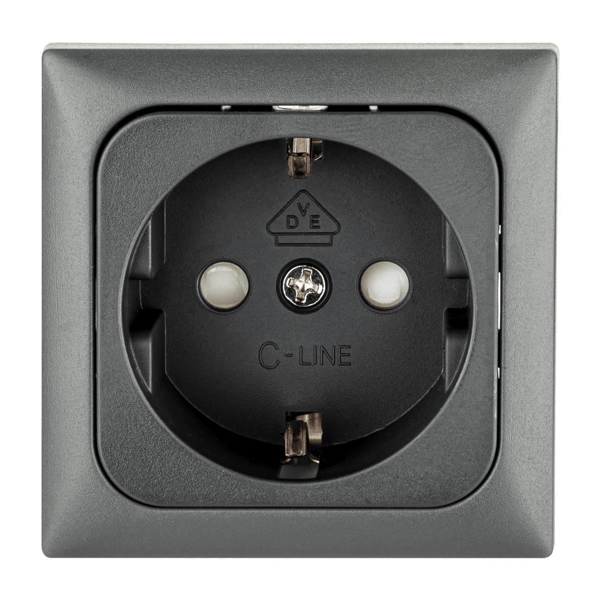 Prise murale C-line camping-car et caravane 230 volts anthracite