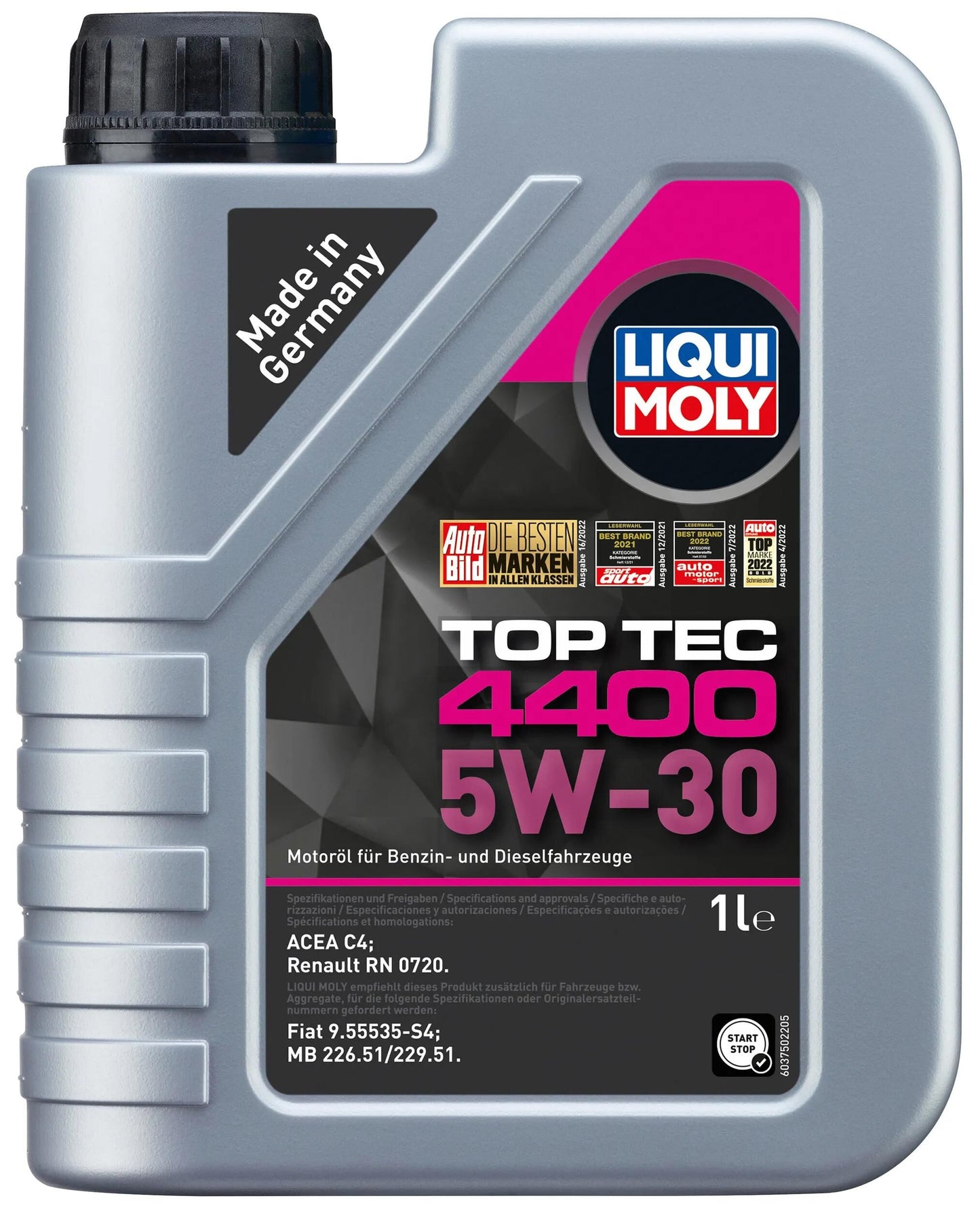 Top à huile de moteur Liqui Moly TEC 4400.
