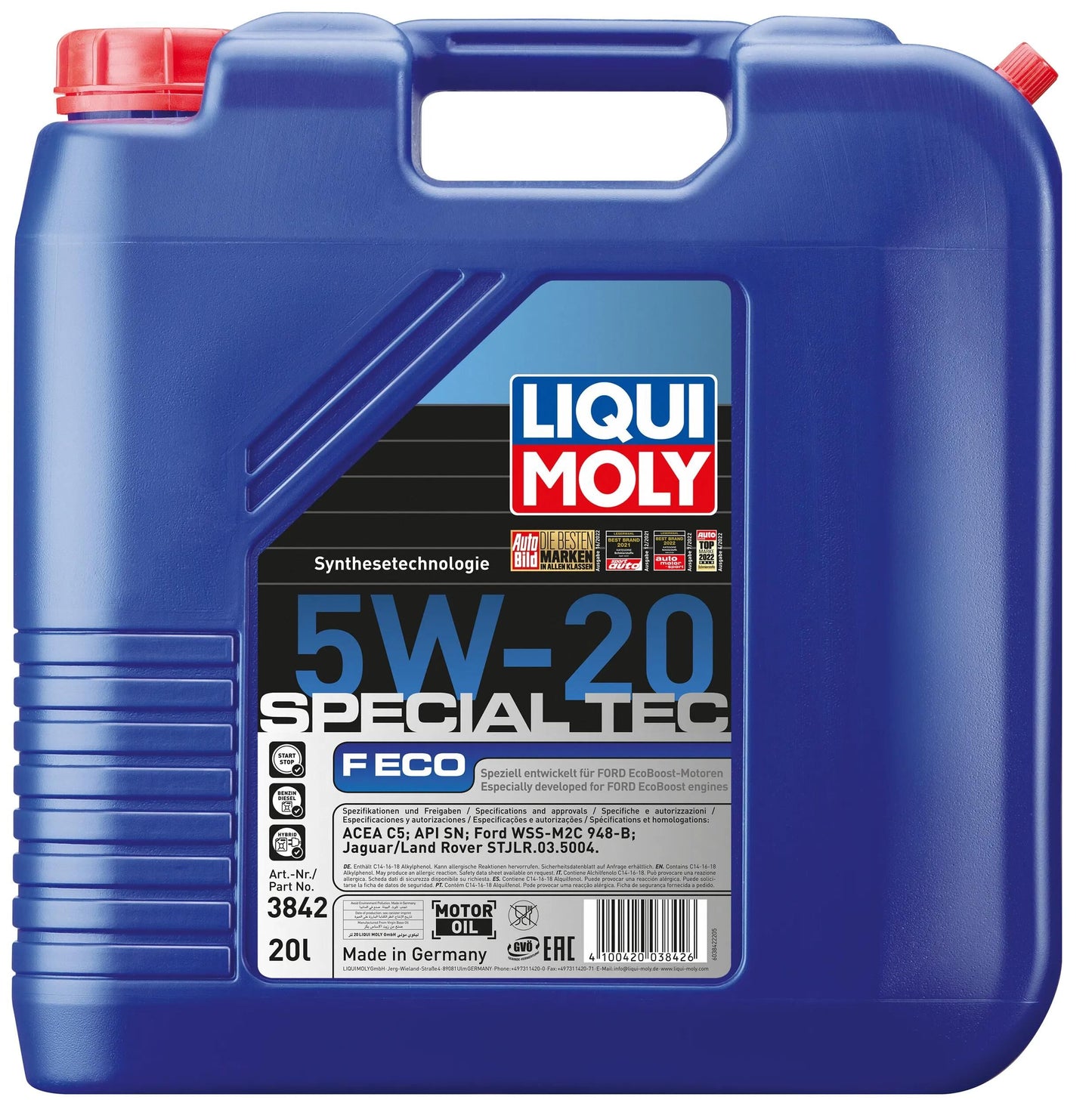 Liqui Moly Motor Huiles Special Tec F Eco.