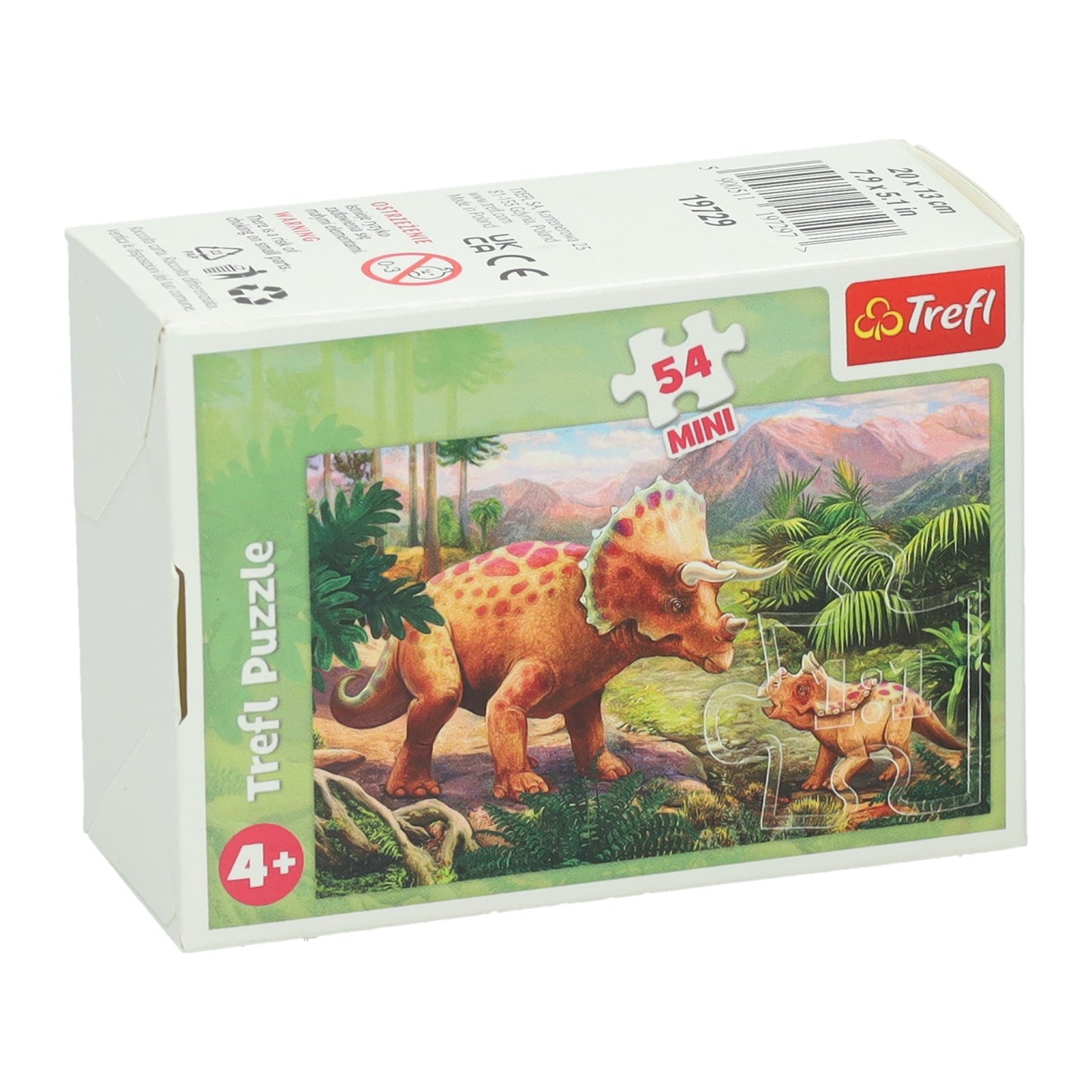 Mini puzzle Amazing Dino, 54st.