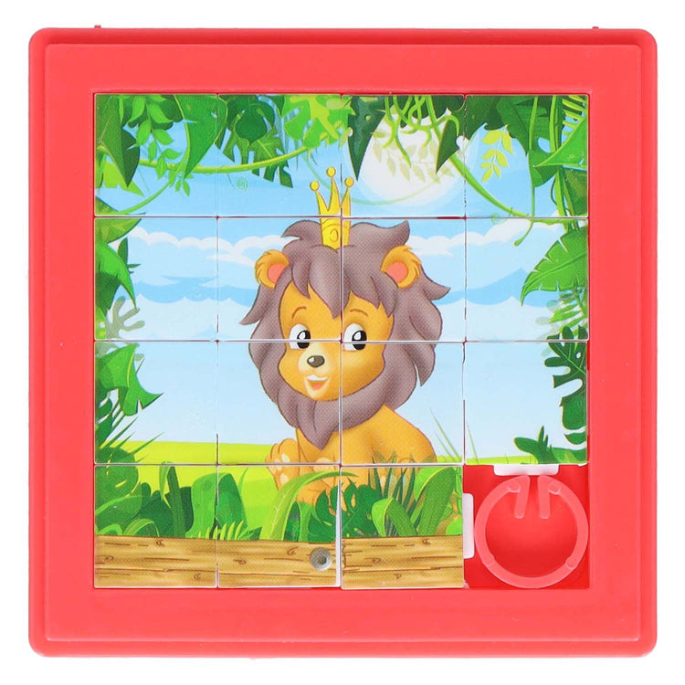 Puzzle coulissant animal - 8x8cm