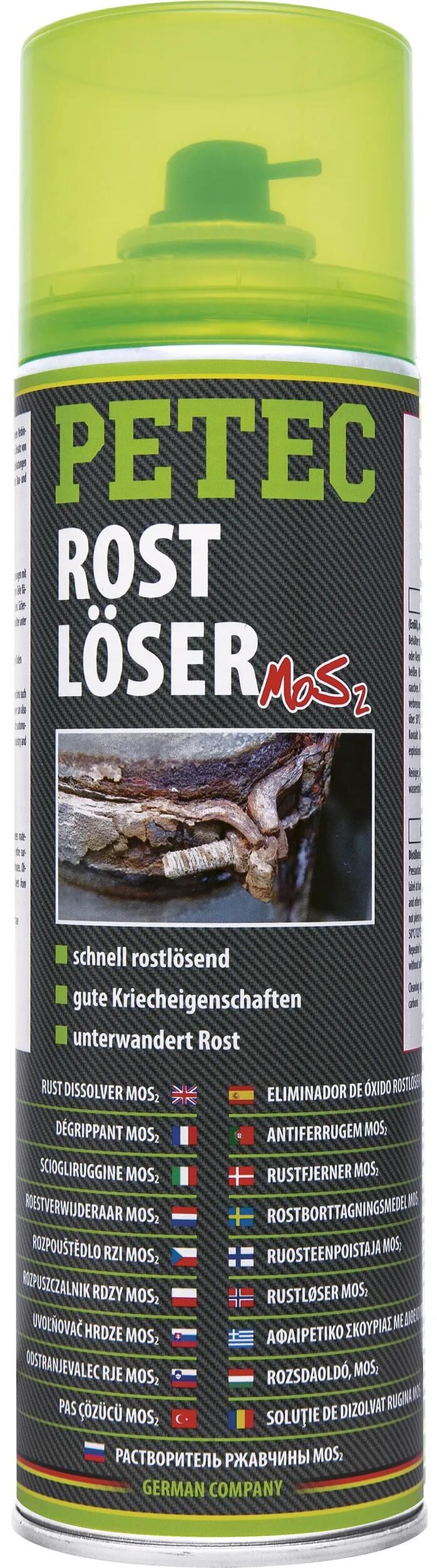 Petec Rust Solvent MOS2 500 ml