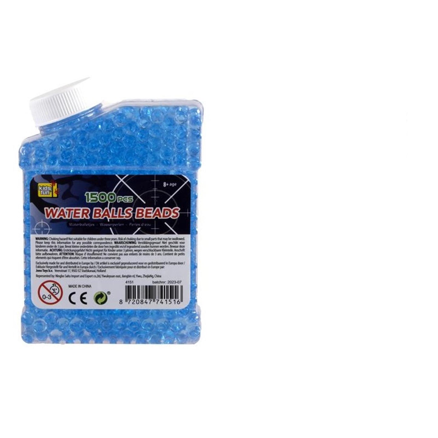 Recharge pour pistolet à eau 1500 pièces