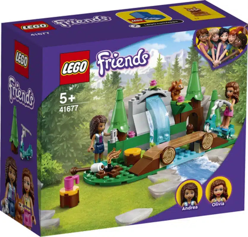 LEGO Friends 41677 cascade dans la forêt