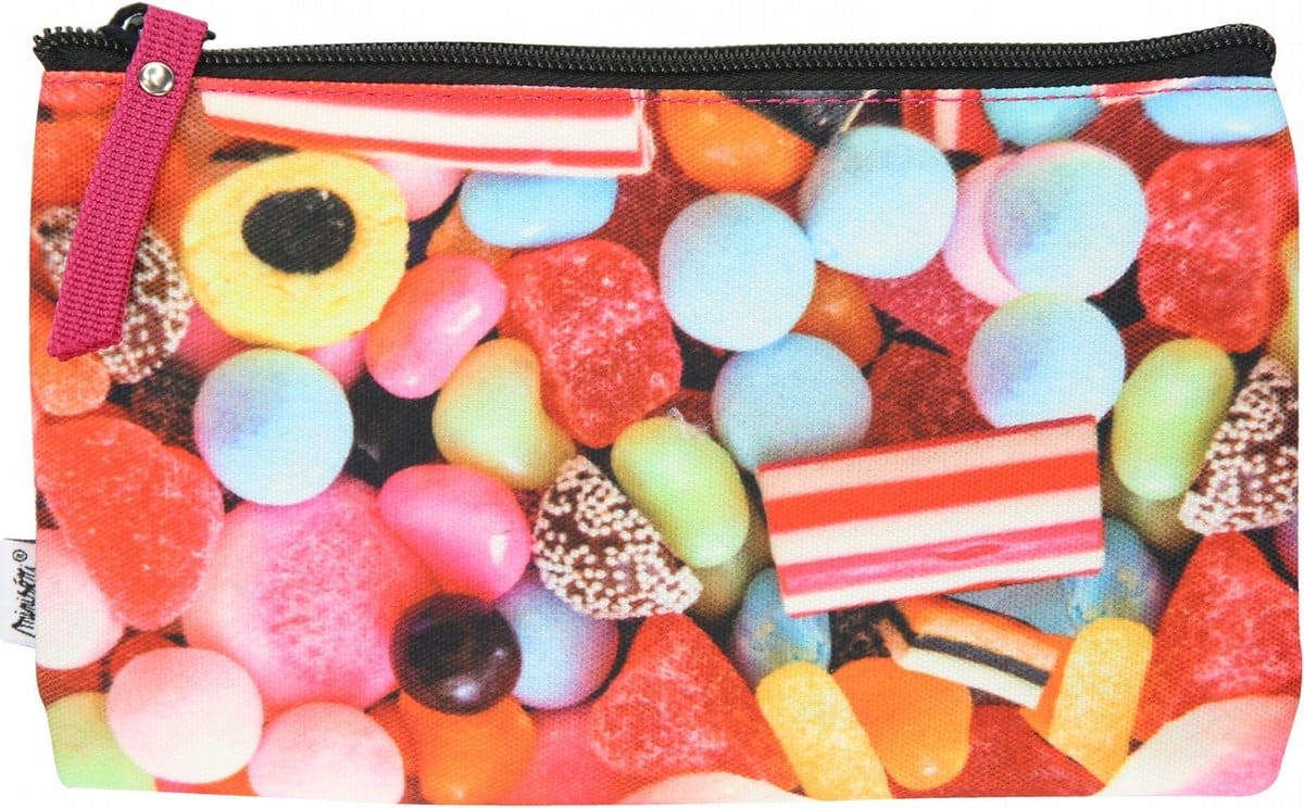 Trousse Jim Jam Candy Pen Case 1 compartiment avec 1 fermeture éclair