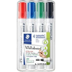 Marqueur pour tableau blanc Staedtler Lumocolor, gamme de couleurs rechargeable