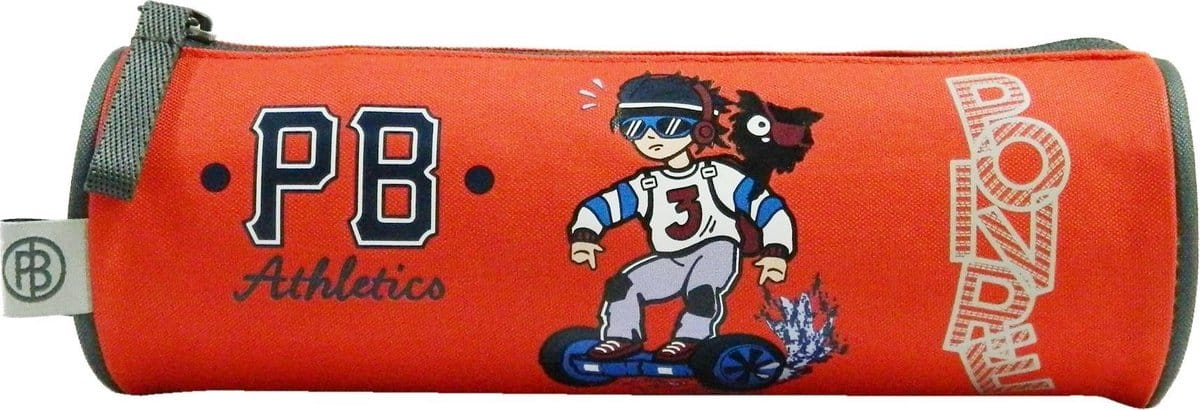 Trousse à crayons Jim Jam PB Athletics Poivre Pen Case 1 compartiment avec 1 fermeture éclair