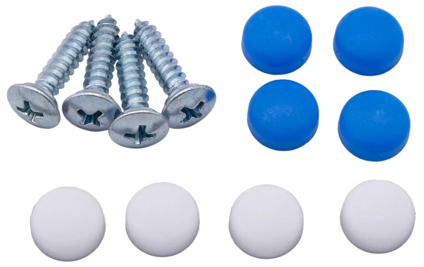 Numéro de plaque d'immatriculation de Dresshelhaus SB-M 4.8x19 Caps (bleu + blanc)
