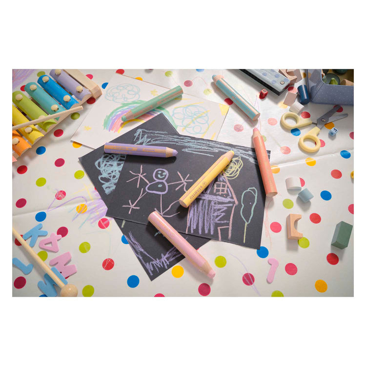 Stabilo Woody 3 en 1 au crayon de couleur multi-talent lilas