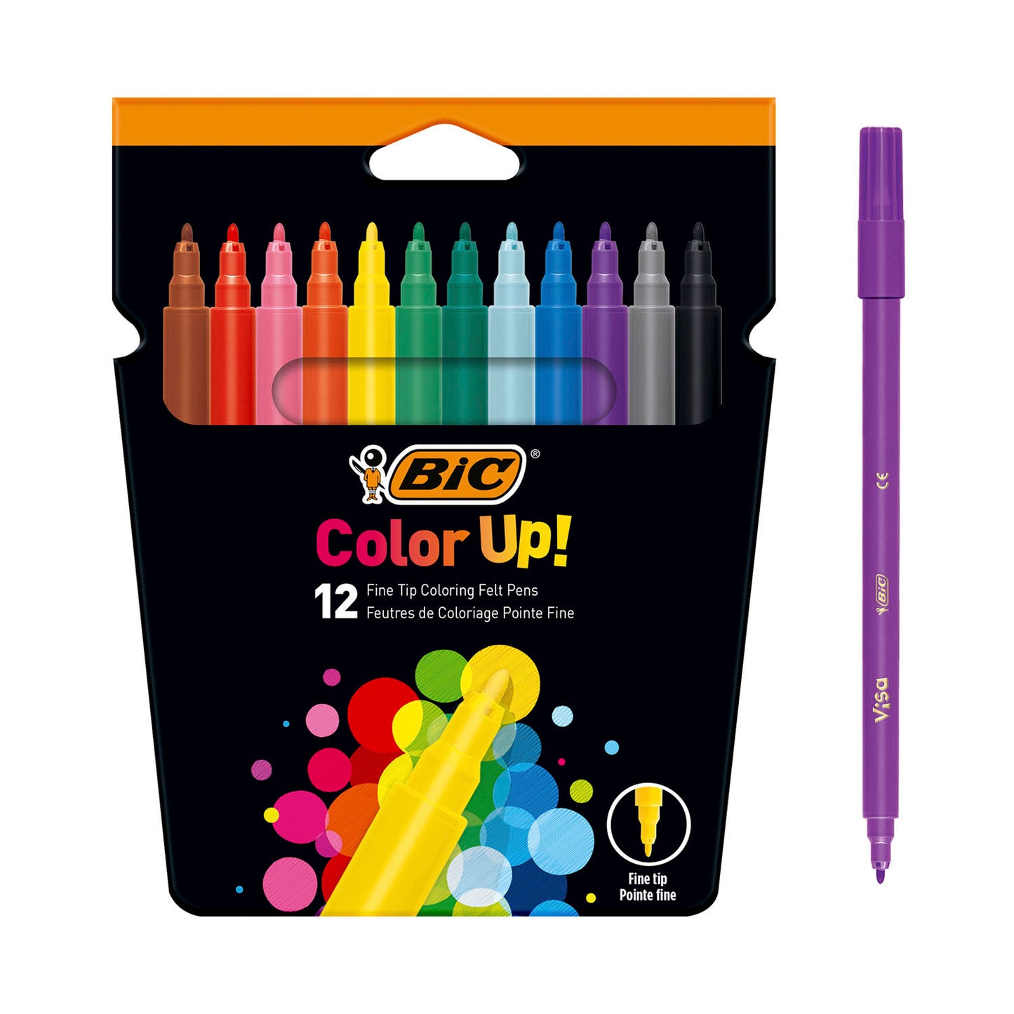 Les enfants BIC colorent! Marqueurs de couleur, 12e.