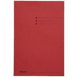 Esselte dossiers 3 rabats folio 235x350mm rouge
