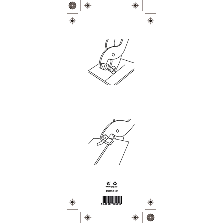 Mack 1004619 - pince coupante pour carrelage 210mm | 3 pièces