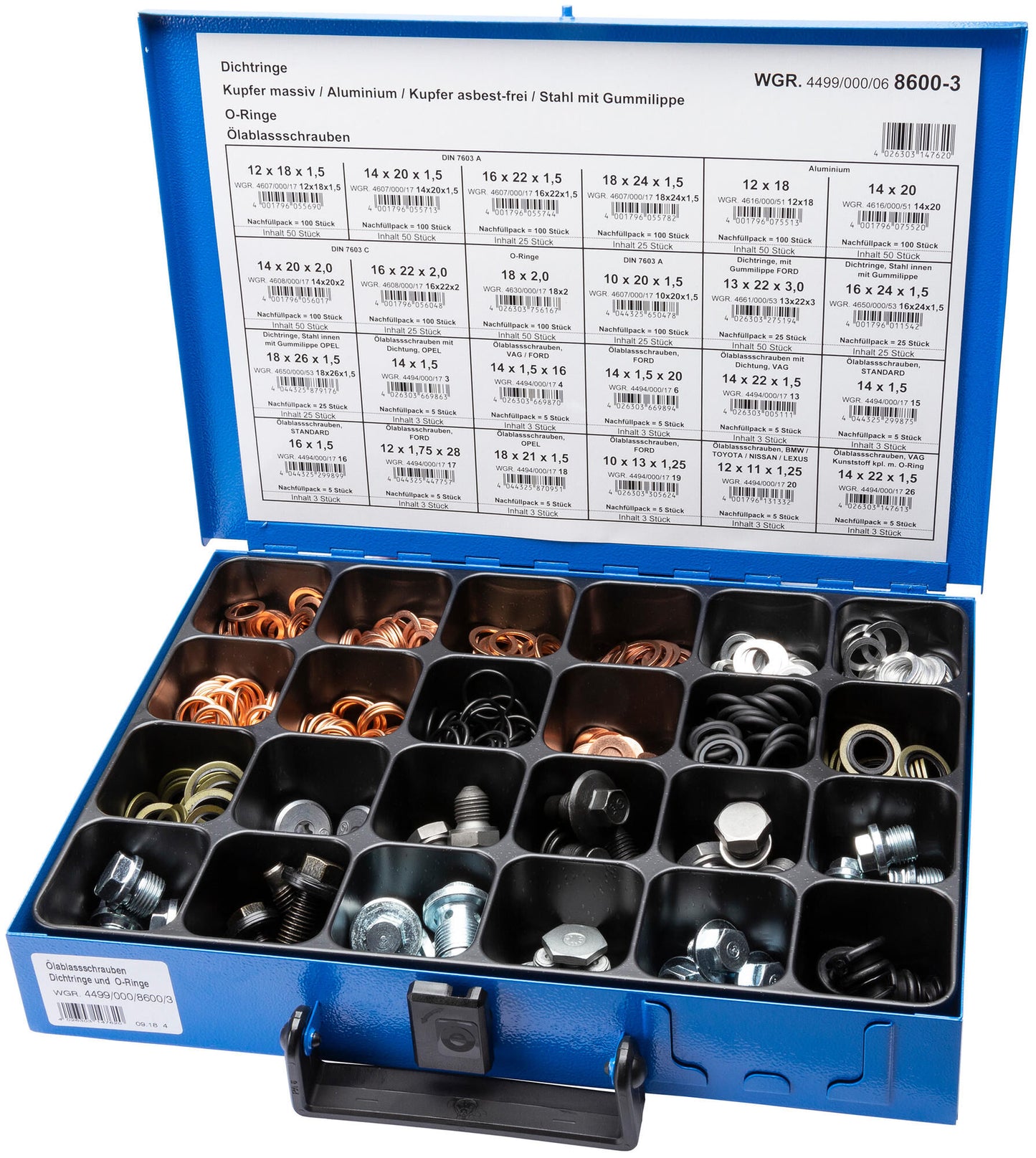 Sort de robelhaus. Assortiment de bougie de vidange