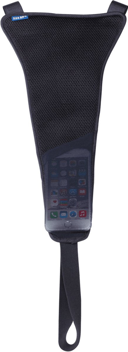 Bbb Cycling Capteur de Sueur pour Cyclisme en Salle - Entraîneur de vélo d'intérieur en Tissu Anti-transpiration - Protection de vélo capteur de Sueur vélo d'exercice vélo - Noir - bic-11