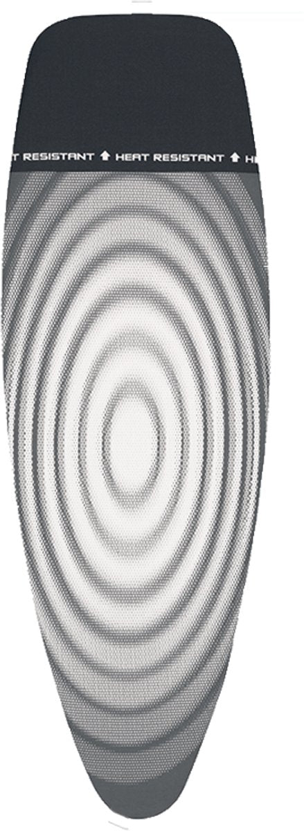 Housse de table à repasser Brabantia d - 135 x 45 cm - couche supérieure - titan ovale