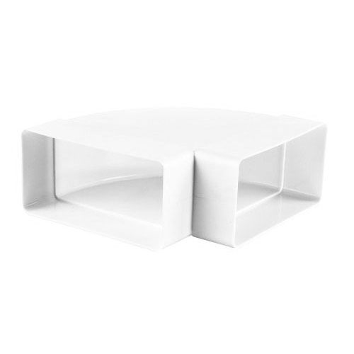 Conduit plat 110x54mm coude 90 vertical