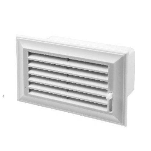 Grille murale en PVC à canal plat 110x54mm