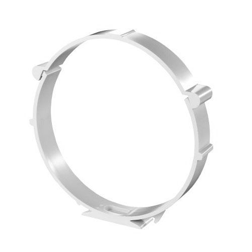 Support de tuyau pour canal rond 125 mm