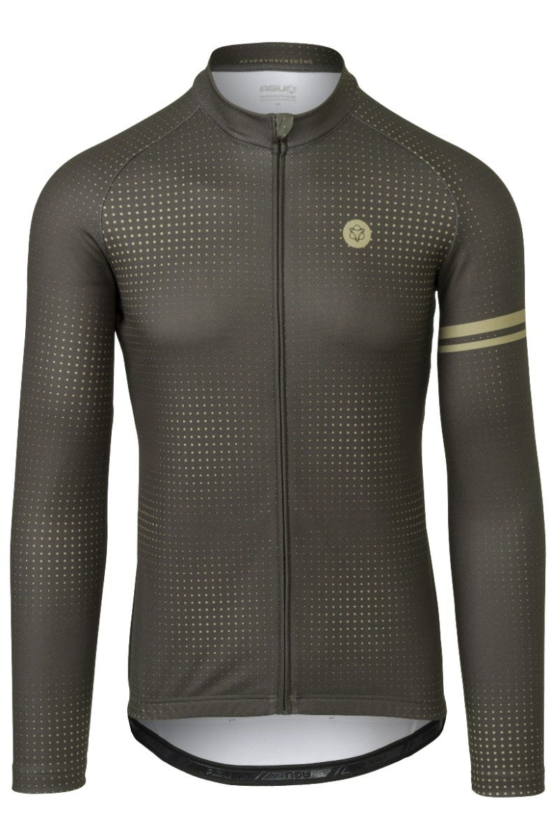 Pixel chemise de cyclisme manches longues essentiel hommes