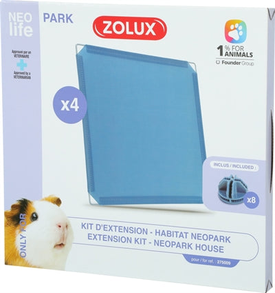 Zolux Neolife Neopark Gadia Faction Set Panneaux fermés