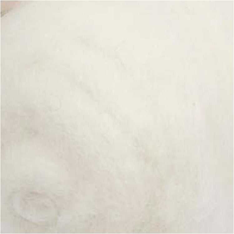 Laine cardée Creativ company, blanche, 100 gr 1 pelote