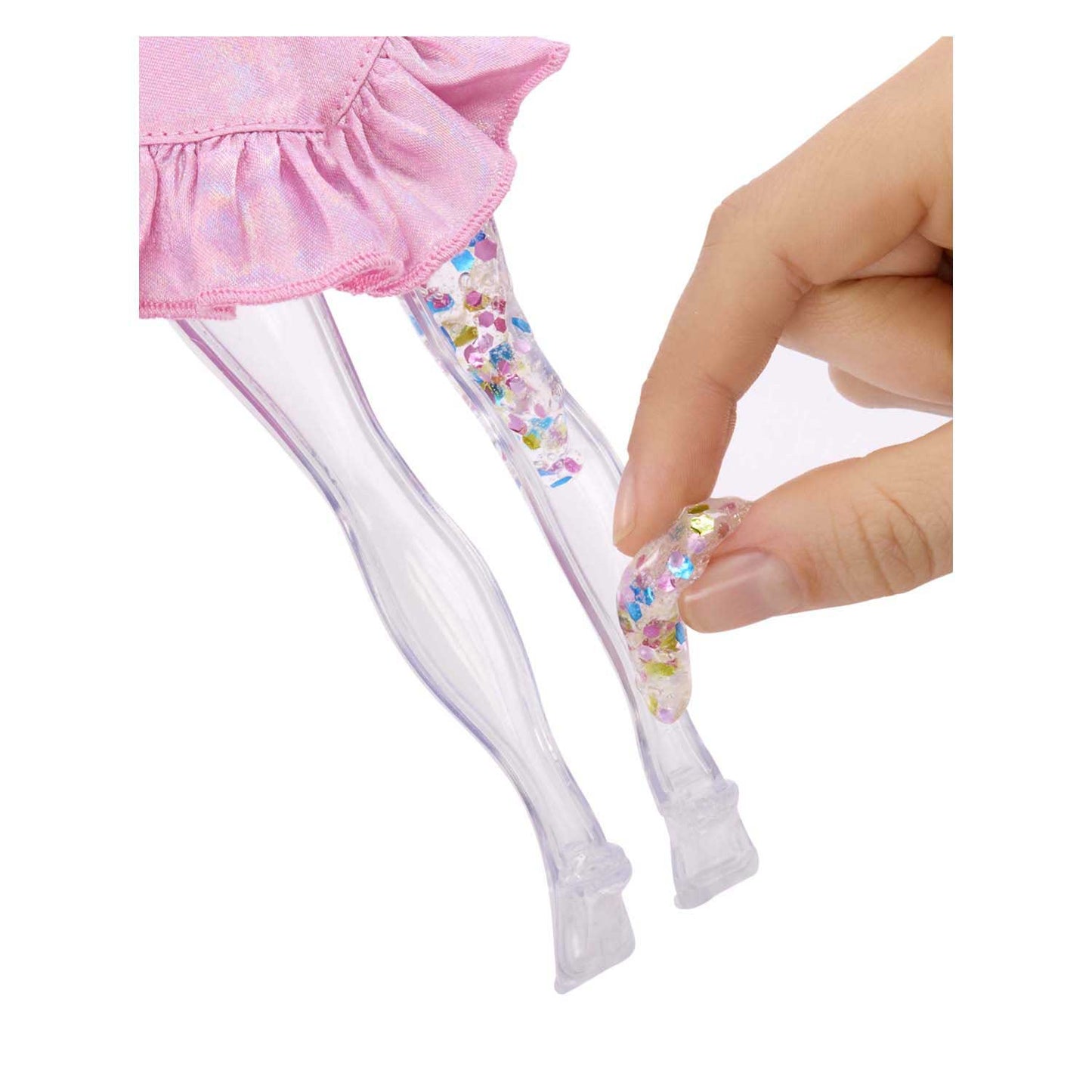 Mga Entertainment Rainbow High Rainbow scintille avec la poupée mannequin Slime Bella (rose)