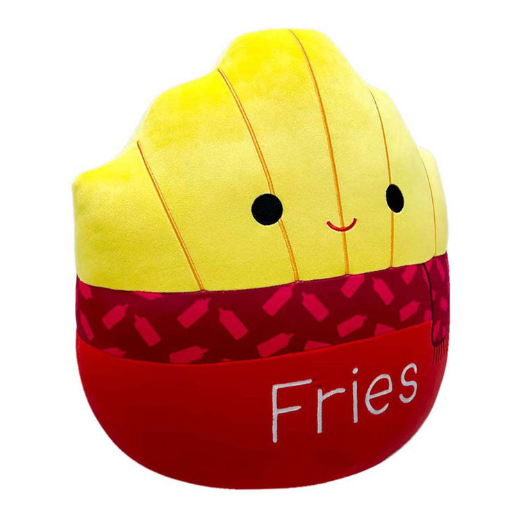 Peluche peluche Squishmallows - frites floyd avec écharpe, 40cm