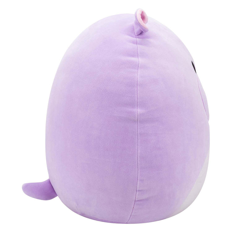 Peluche peluche Squishmallows - Hanna l'hippopotame violet, 40cm