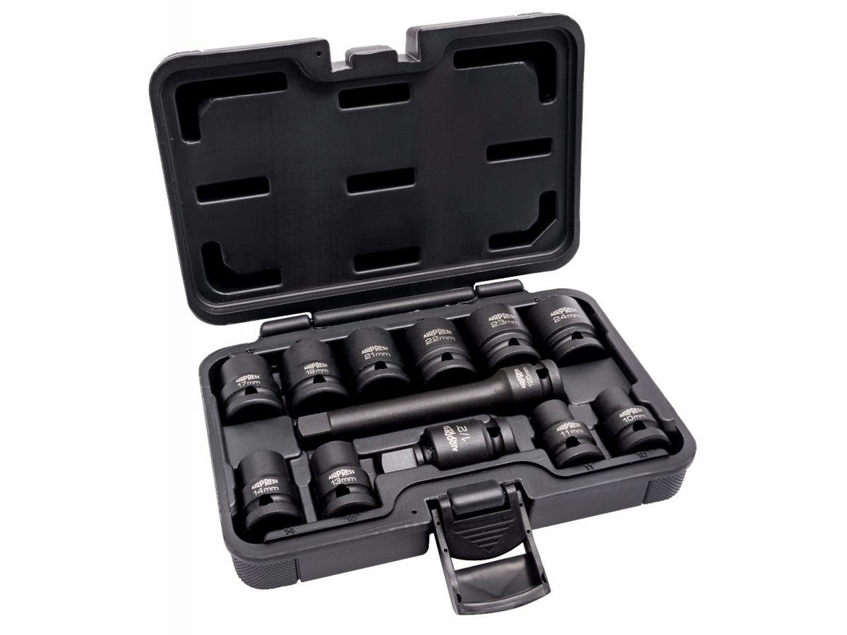Airpress airpress 1 jeu de douilles 2'' 12 pièces - 45349