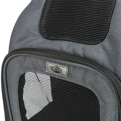 Sac à dos de sac de chien Trixie que gris