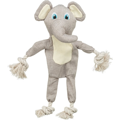 Éléphant Trixie avec corde de corde