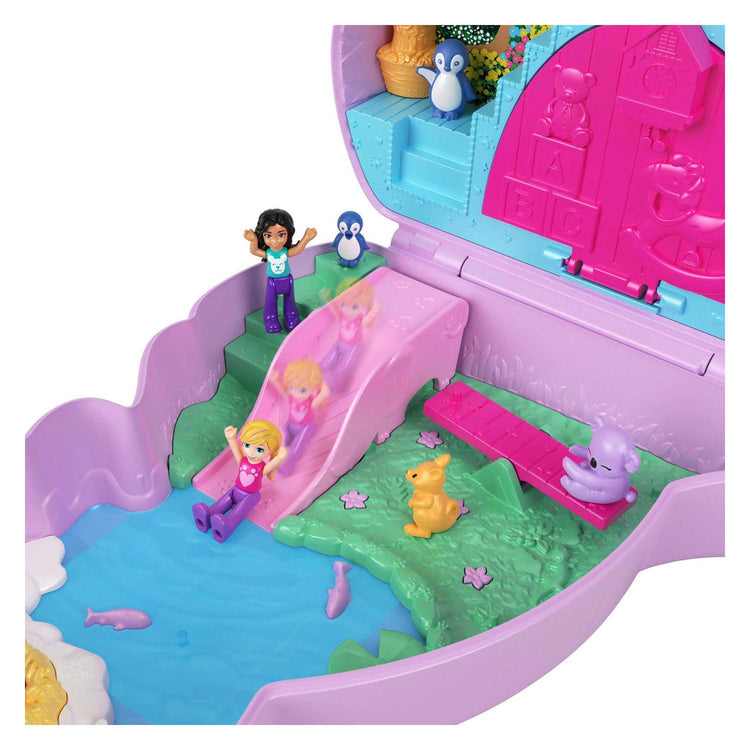 Mattel Polly Pocket Mama et Joey Kangaroo Bag Play Set
