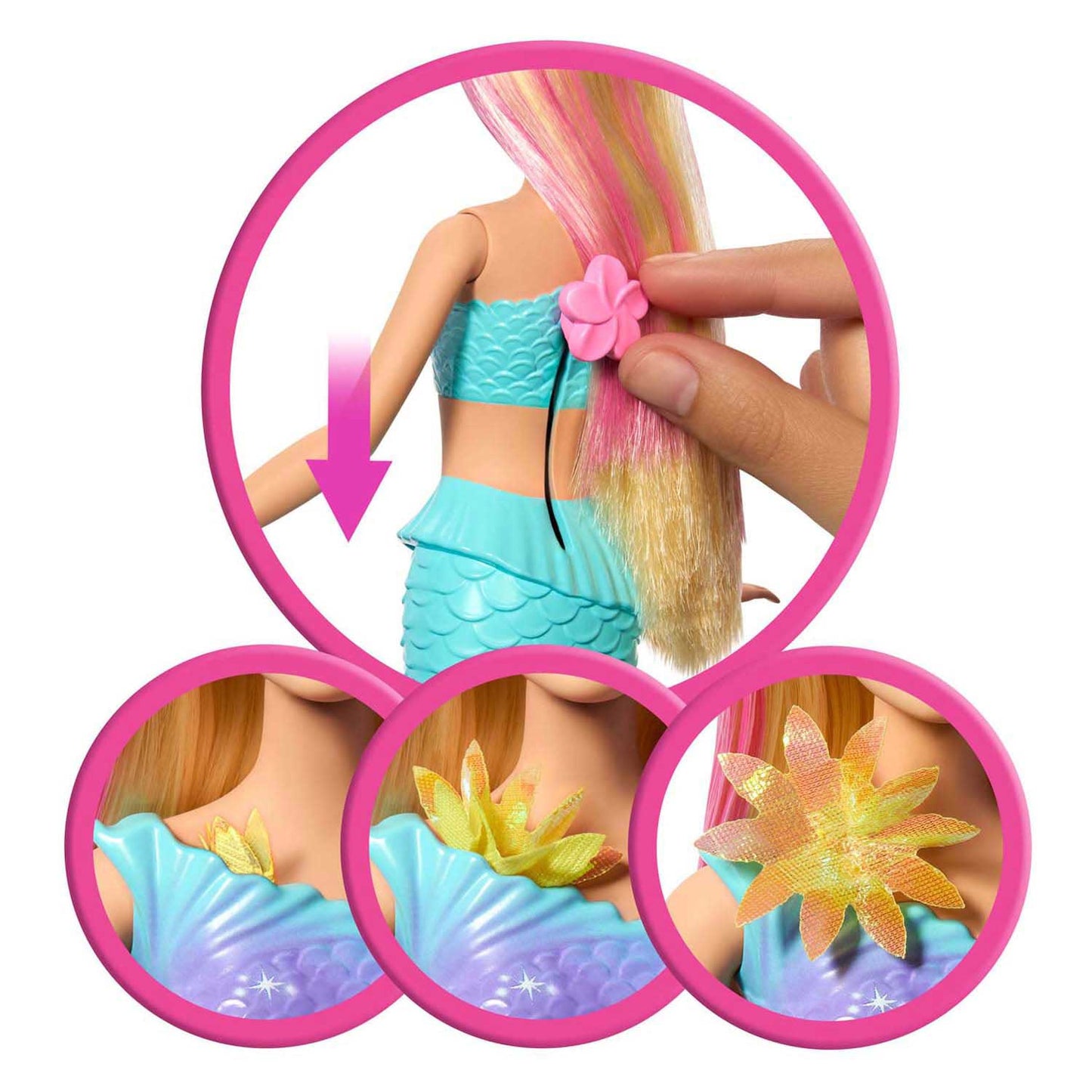 Barbie Fantasy Garden présente une sirène